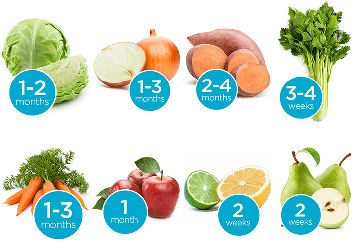 8 longer-lasting and super healthy fresh foods