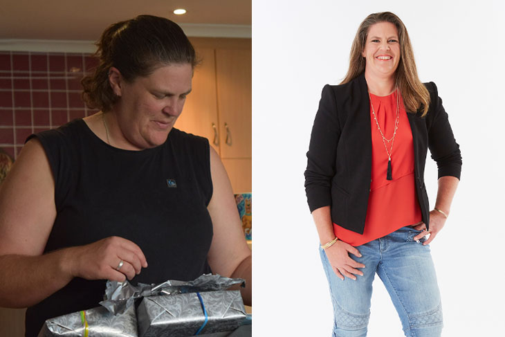 Rebecca wanted to lose the weight for her family