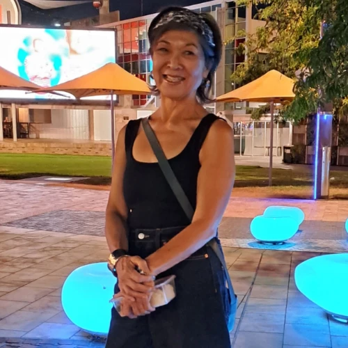 member pat lind after losing the weight