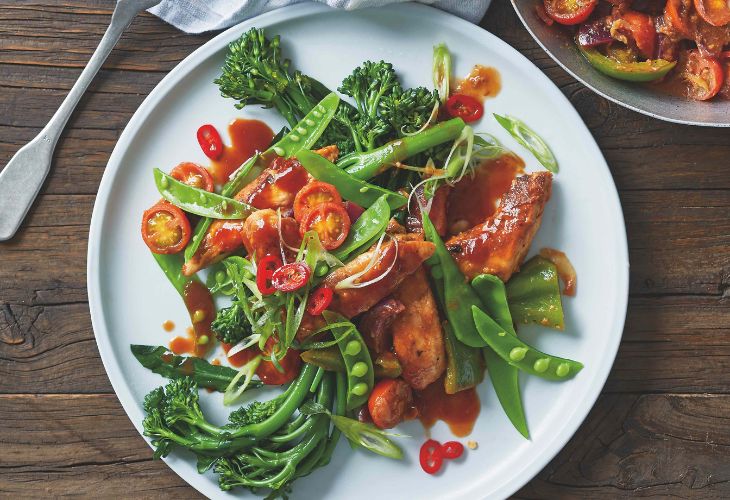 Sweet Sour High Protein Chicken