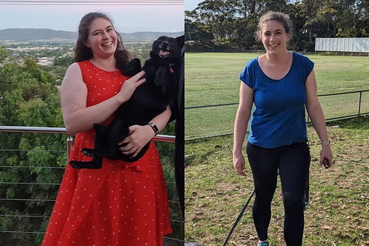 The Fast Start Program helped Danielle shed 12.2 kg!